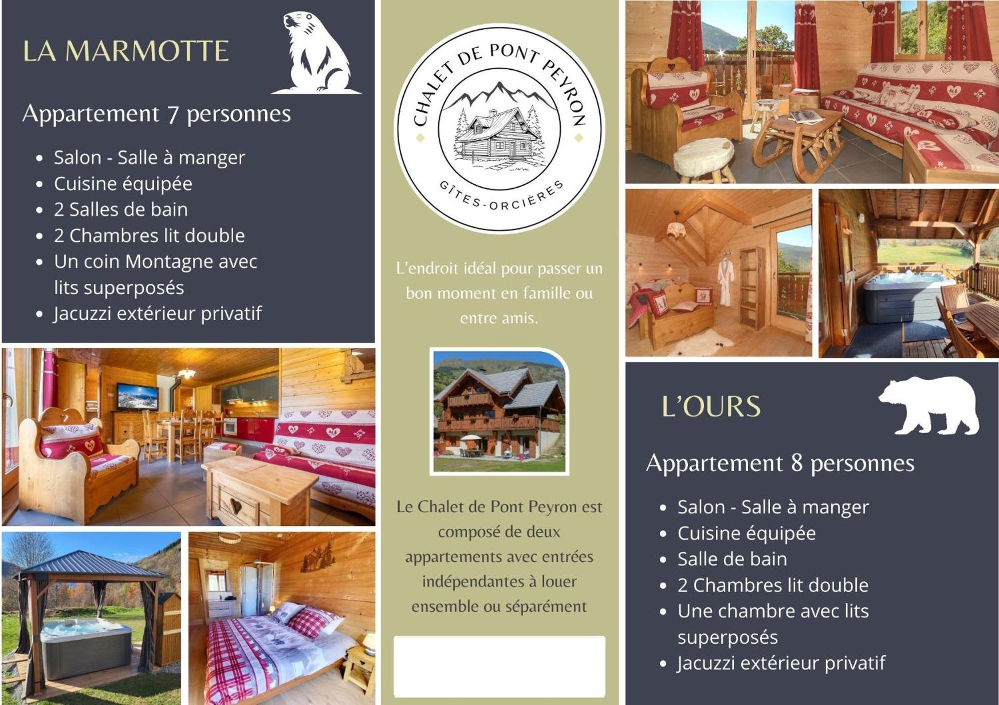 Chalet De Pont Peyron L'Ours Orcières Екстериор снимка